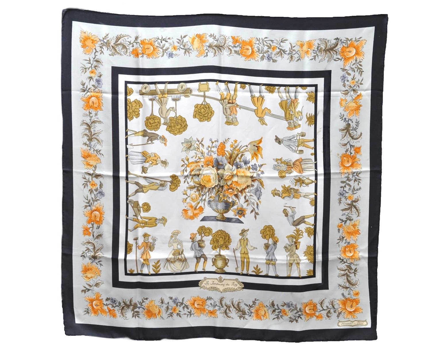 Authentic HERMES Carre 90 Scarf 