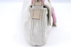 Authentic FENDI Mamma Baguette Shoulder Hand Bag Purse Jersey Light Gray 7606B