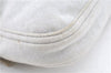 Authentic FENDI Mamma Baguette Shoulder Hand Bag Purse Jersey Light Gray 7606B