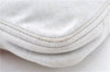 Authentic FENDI Mamma Baguette Shoulder Hand Bag Purse Jersey Light Gray 7606B