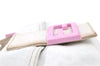 Authentic FENDI Mamma Baguette Shoulder Hand Bag Purse Jersey Light Gray 7606B