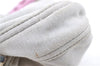Authentic FENDI Mamma Baguette Shoulder Hand Bag Purse Jersey Light Gray 7606B