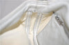 Authentic FENDI Mamma Baguette Shoulder Hand Bag Purse Jersey Light Gray 7606B