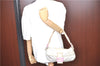 Authentic FENDI Mamma Baguette Shoulder Hand Bag Purse Jersey Light Gray 7606B