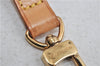 Authentic LOUIS VUITTON Leather Shoulder Strap Beige 38.2" LV 7608C