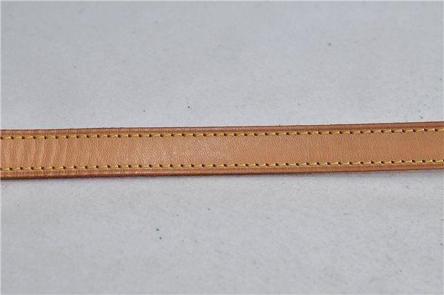 Authentic LOUIS VUITTON Leather Shoulder Strap Beige 38.2