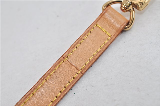 Authentic LOUIS VUITTON Leather Shoulder Strap Beige 38.2