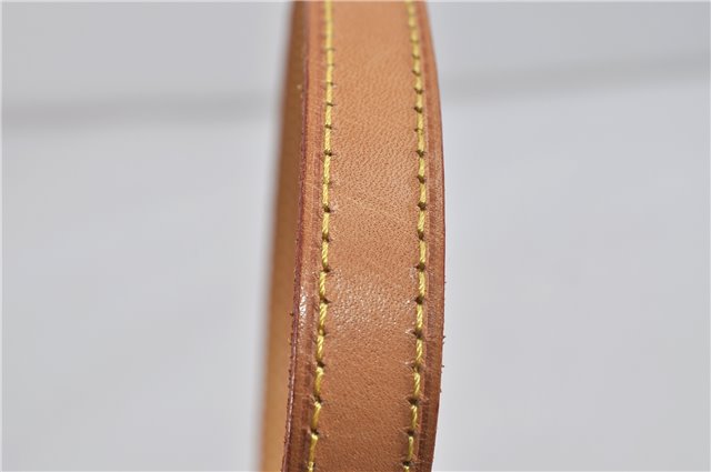 Authentic LOUIS VUITTON Leather Shoulder Strap Beige 38.2