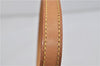 Authentic LOUIS VUITTON Leather Shoulder Strap Beige 38.2" LV 7608C