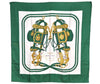 Authentic HERMES Carre 90 Scarf "BRIDES de GALA par" Silk Green 7608I