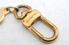 Authentic LOUIS VUITTON Charm Key Chain Anokre Gold M62694 LV 7610C