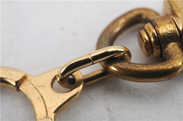 Authentic LOUIS VUITTON Charm Key Chain Anokre Gold M62694 LV 7610C