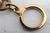 Authentic LOUIS VUITTON Charm Key Chain Anokre Gold M62694 LV 7610C