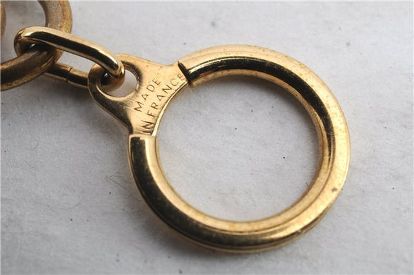 Authentic LOUIS VUITTON Charm Key Chain Anokre Gold M62694 LV 7610C