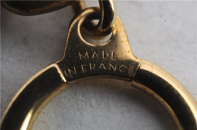 Authentic LOUIS VUITTON Charm Key Chain Anokre Gold M62694 LV 7610C