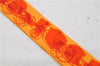 Authentic HERMES Twilly Scarf Carriage Pattern Silk Orange 7611C