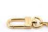 Authentic LOUIS VUITTON Charm Key Chain Anokre Gold M62694 LV 7614C