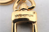 Authentic LOUIS VUITTON Charm Key Chain Anokre Gold M62694 LV 7614C