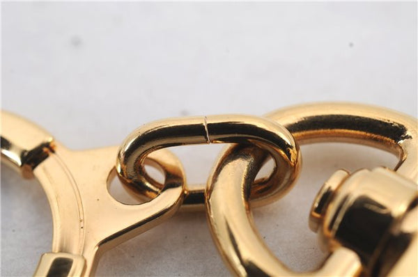 Authentic LOUIS VUITTON Charm Key Chain Anokre Gold M62694 LV 7614C
