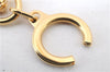 Authentic LOUIS VUITTON Charm Key Chain Anokre Gold M62694 LV 7614C