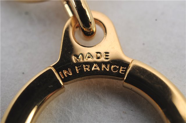 Authentic LOUIS VUITTON Charm Key Chain Anokre Gold M62694 LV 7614C
