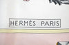 Authentic HERMES Carre 90 Scarf "LES CLES" Silk Pink 7616I