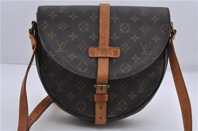 Auth LOUIS VUITTON Monogram Chantilly GM Shoulder Cross Body Bag M51232 LV 7621C