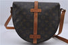 Auth LOUIS VUITTON Monogram Chantilly GM Shoulder Cross Body Bag M51232 LV 7621C