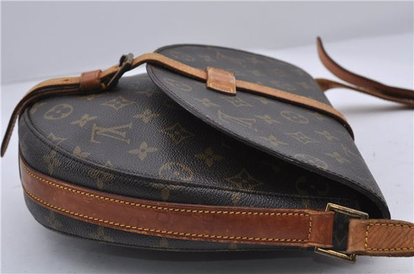 Auth LOUIS VUITTON Monogram Chantilly GM Shoulder Cross Body Bag M51232 LV 7621C