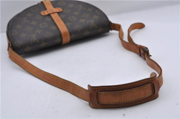 Auth LOUIS VUITTON Monogram Chantilly GM Shoulder Cross Body Bag M51232 LV 7621C