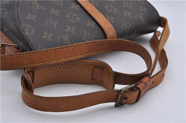 Auth LOUIS VUITTON Monogram Chantilly GM Shoulder Cross Body Bag M51232 LV 7621C