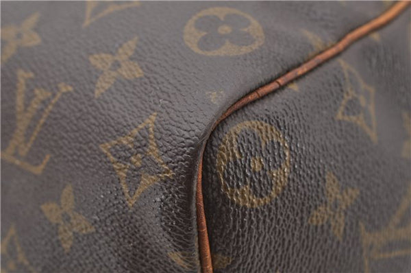 Authentic LOUIS VUITTON Monogram Speedy 35 Hand Bag M41524 LV 7622C