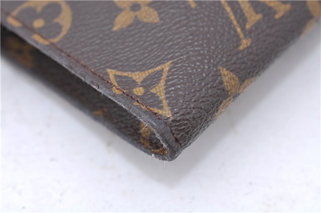 Authentic LOUIS VUITTON Monogram Pouch For Bucket PM LV 7623C