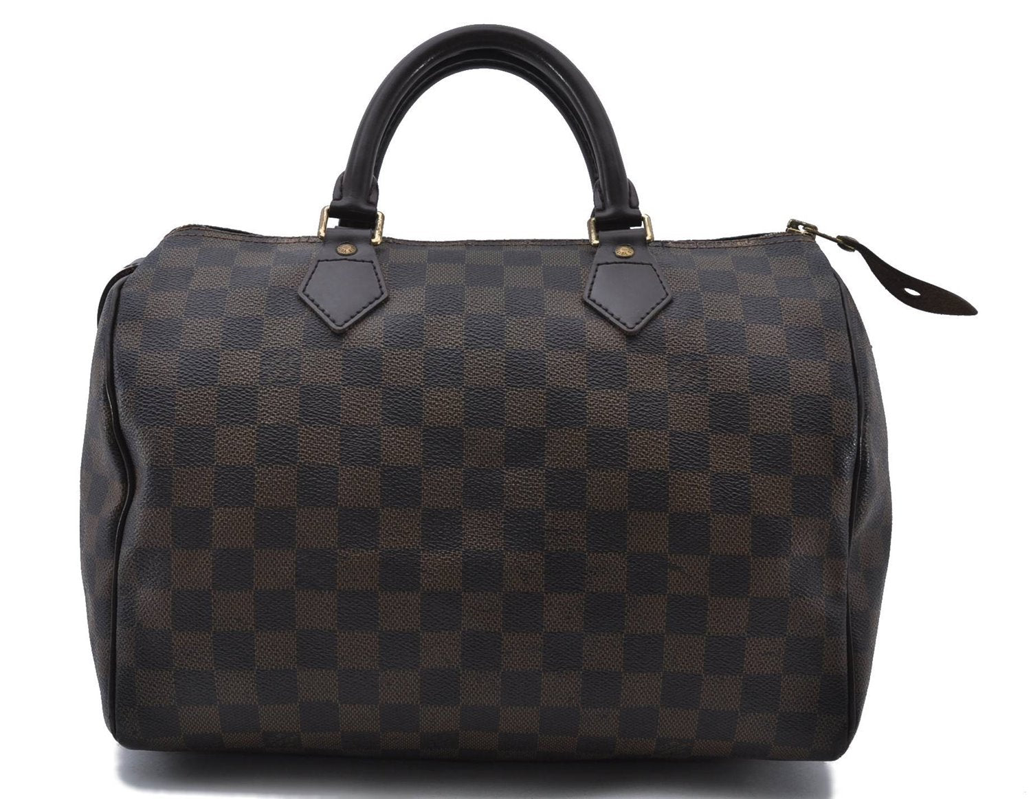 Authentic LOUIS VUITTON Damier Speedy 30 Hand Bag Purse N41364 LV 7624C