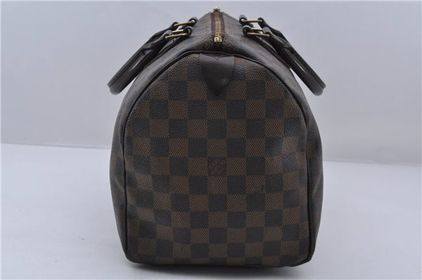 Authentic LOUIS VUITTON Damier Speedy 30 Hand Bag Purse N41364 LV 7624C