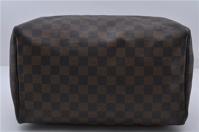 Authentic LOUIS VUITTON Damier Speedy 30 Hand Bag Purse N41364 LV 7624C