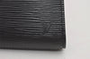 Authentic Louis Vuitton Epi Arts Deco Clutch Hand Bag Black M52632 LV 7626I