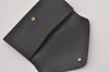 Authentic Louis Vuitton Epi Arts Deco Clutch Hand Bag Black M52632 LV 7626I