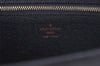 Authentic Louis Vuitton Epi Arts Deco Clutch Hand Bag Black M52632 LV 7626I