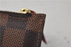 Authentic Louis Vuitton Damier Pouch For Portefeuille Josephine LV 7627D