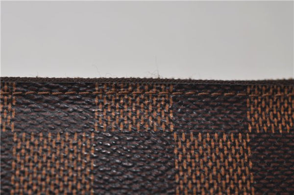 Authentic Louis Vuitton Damier Pouch For Portefeuille Josephine LV 7627D