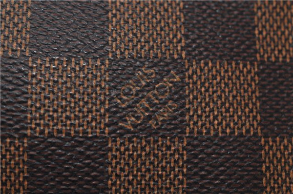 Authentic Louis Vuitton Damier Pouch For Portefeuille Josephine LV 7627D