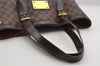 Authentic Louis Vuitton Damier Hampstead MM Shoulder Tote Bag N51204 LV 7627I