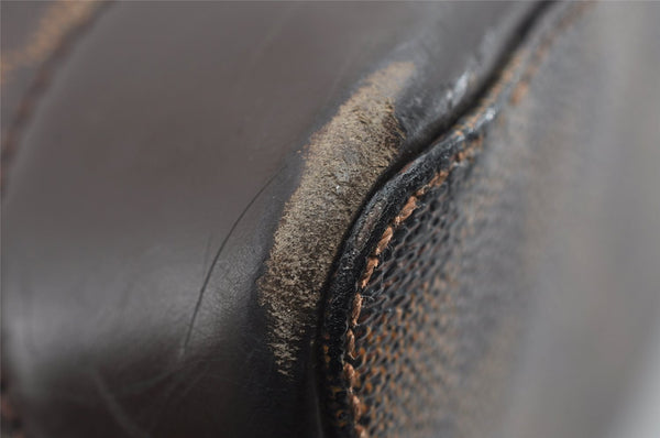 Authentic Louis Vuitton Damier Hampstead MM Shoulder Tote Bag N51204 LV 7627I