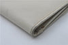 Authentic PRADA Saffiano Metal Leather Bifold Wallet Purse 1M0523 Ivory 7629D