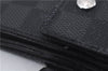 Auth Louis Vuitton Damier Graphite Portefeuille Accordeon Wallet N60023 LV 7630D