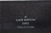 Auth Louis Vuitton Damier Graphite Portefeuille Accordeon Wallet N60023 LV 7630D