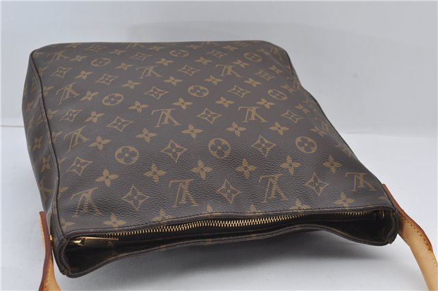 Authentic Louis Vuitton Monogram Looping GM Shoulder Bag M51145 LV 7635E