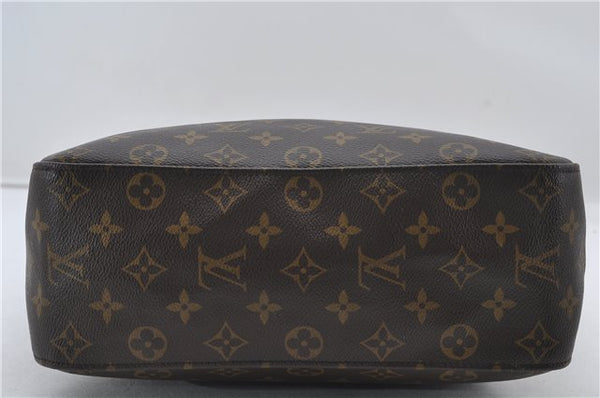 Authentic Louis Vuitton Monogram Looping GM Shoulder Bag M51145 LV 7635E