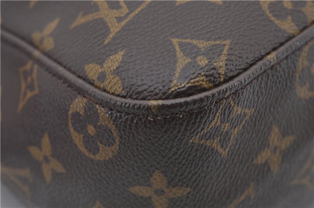 Authentic Louis Vuitton Monogram Looping GM Shoulder Bag M51145 LV 7635E